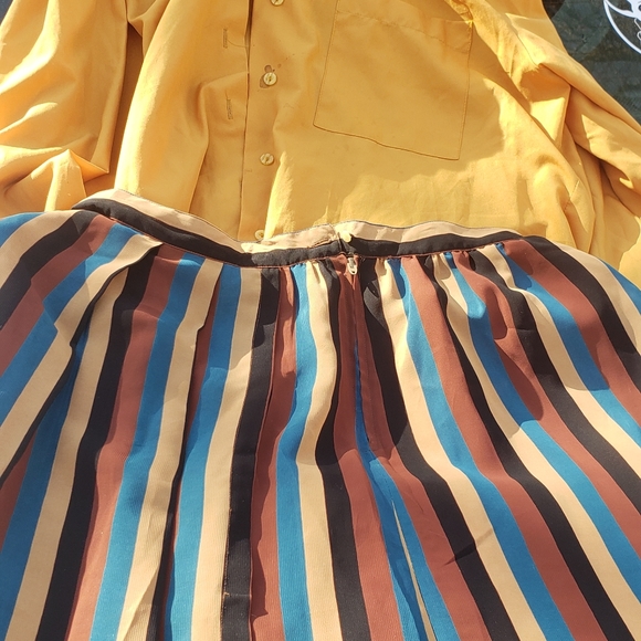 COPY - Vintage skirt and blouse outfit Italian - Picture 2 of 9